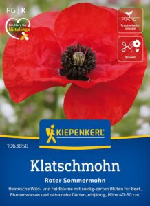 Klatschmohnsamen Roter Sommermohn bei Amazon bestellen
